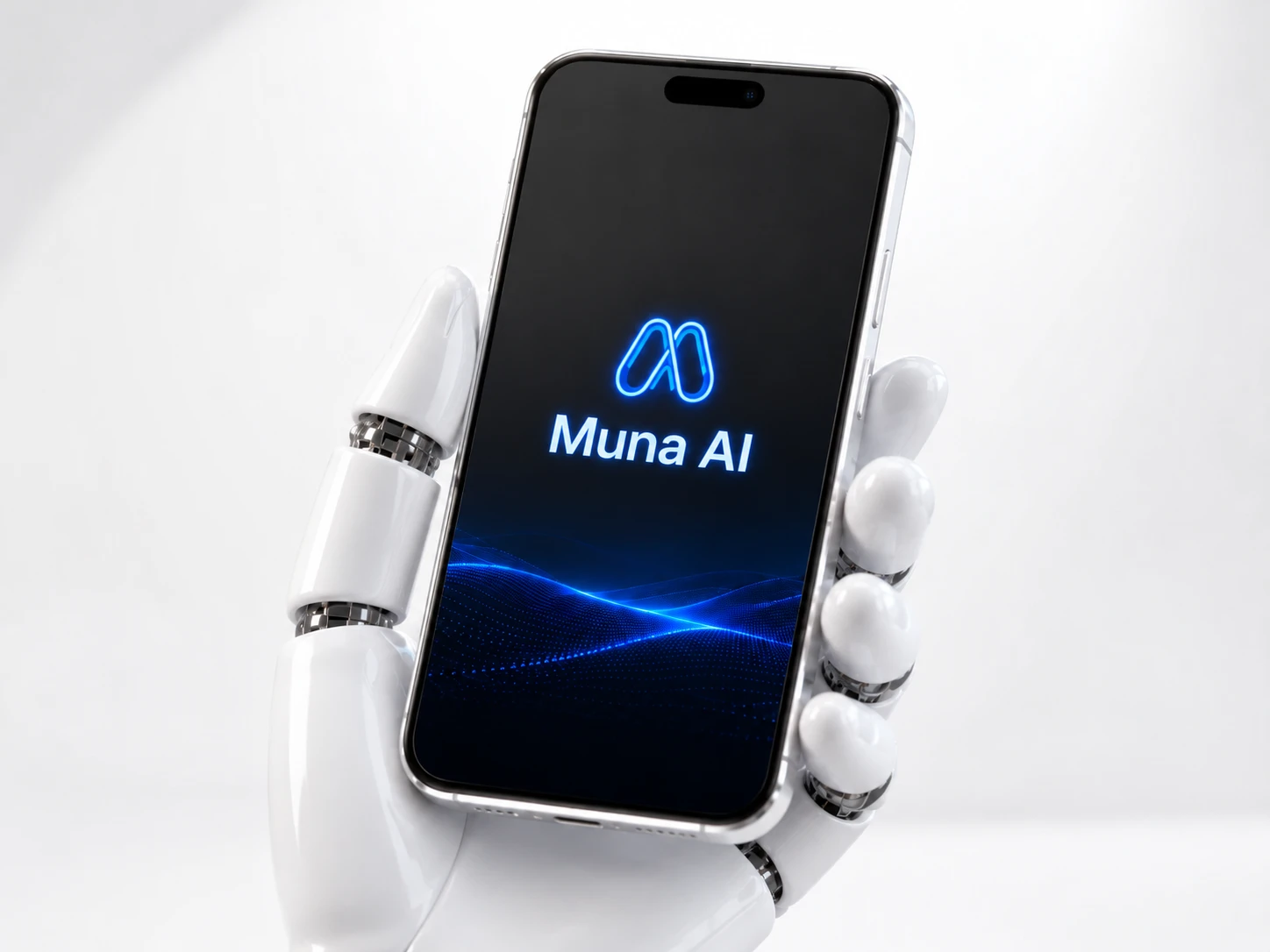 Muna AI chatbot project interface
